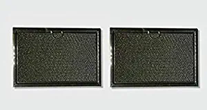 Air Filter Factory 2 Pack Compatible Replacement For Bosch 00651858 Aluminum Mesh Microwave Oven Grease Filters