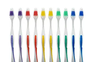 100 Toothbrush Standard Classic Medium Soft Individually Wrapped