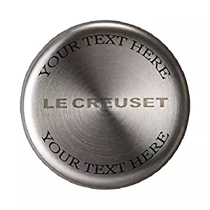 Le Creuset Stainless Steel Replacement Knob - Various Sizes - Personalized Engraving