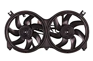 Dual Radiator and Condenser Fan Assembly - Cooling Direct For/Fit NI3115149 13-17 Nissan Pathfinder 14-14 Hybrid 14-18 Infiniti QX60/Hybrid 13-13 JX35