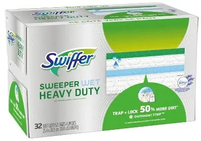 Swiffer Sweeper Heavy Duty Wet Cloths - 32ct Multicolor