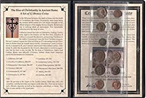 Roman Coins 12 Ancient Collection. Certified Authentic Biblical Coins