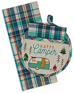Design Imports DII Potholder Gift Set (Happy Camp)