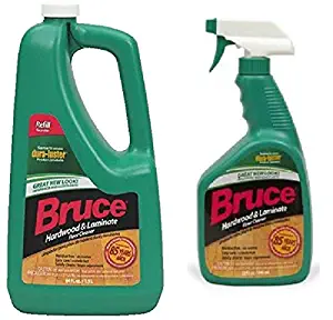 Bruce 64 oz+32oz NoWax Hardwood and Laminate Floor Cleaner Value Pack