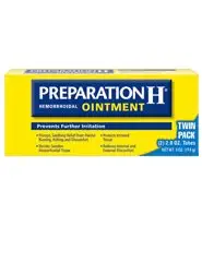 Preparation H Hemorrhoidal Ointment 2 Ounce Tube (Pack of 2)