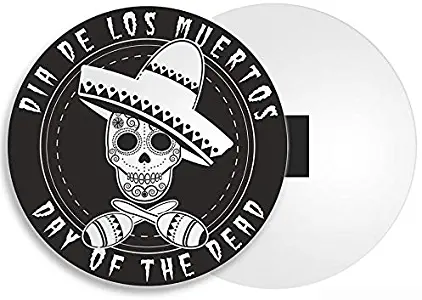 DestinationVinyl Dia De Los Muertos Fridge Magnet - Day of the Dead Sugar Skull Mexico Gift #4237