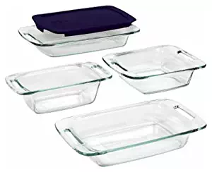 Pyrex Easy Grab 5-Piece Glass Bakeware Set