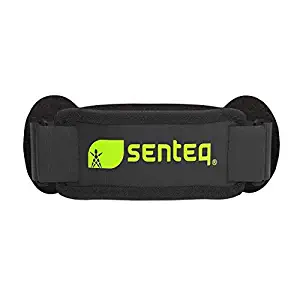 SENTEQ Patella Knee Strap Brace, Medical Grade and FDA Approved, Adjustable Knee Support to Prevent Pain and Tendinitis. Best for Running, Basketball, Volleyball, Soccer, Injury Recovery. (Compact)