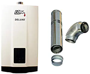 EZ Deluxe Tankless Water Heater - 3.4 GPM - Propane (LPG) - Indoor Whole Home - FREE DIRECT VENT EXHAUST INCLUDED