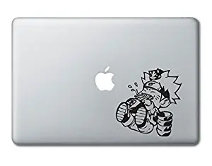 Chibi Naruto Eating Ramen Printed Clear Vinyl Decal Sticker Compatible with Apple MacBook Pro Air 11" 12" 13" 15" All Years Laptop Trackpad Keyboard (13&rdquo; Macbook (All Models))