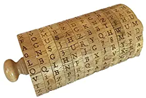 Genuine Cipher Wheel Spy Decoder Educational Historical Replica to Encrypt and Decode Secret Messages and Passwords for a Detective or Spy