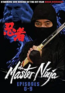 The Master Ninja Episodes 6-9 1984 DVD Martial Arts Action