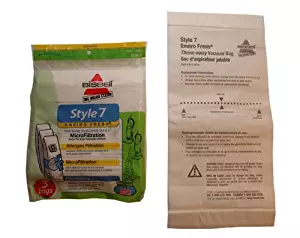 Type 7 Bissell Vacuum Cleaner Replacement Bag (3 Pack)