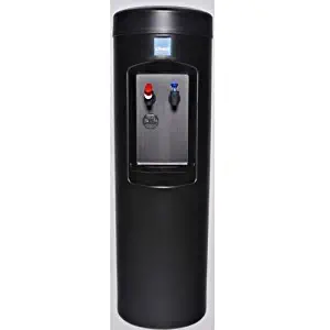 Clover D7A Hot and Cold Bottleless Water Dispenser with install kit, Black