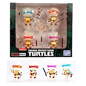 Glow-In-The-Dark Teenage Mutant Ninja Turtle 4-Pack