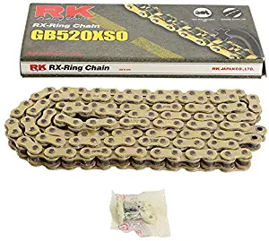 New RK GB520XSO Chain 114 Link for Beta RR 250 2T 13-17, RR 250 4T 05-07, RR 300 2T 13-17, RR 350 4T 11-17, RR 390 4T 15-17, RR 400 4T 05-14, RR 430 Racing 4T 15-16, RR 450 4T 05-14