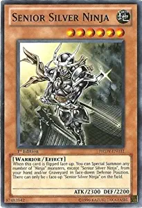 Senior Silver Ninja - PHSW-EN031 - Common - Unlimited Edition YuGiOh Near Mint ,#G14E6GE4R-GE 4-TEW6W242164