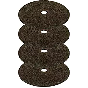 Rocky Mountain Tree Mulch Ring Weed Preventer - Recycled Heavy Duty Rubber - Mower Safe - No landscape staples needed - Natural look - Equal water seepage to tree - Easy install (4, 24-inch)
