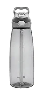 Contigo AUTOSPOUT Straw Addison Water Bottle, 32 oz, Smoke