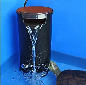 Aquarium Built-in Low Water Level Filter (130 GPH) Fish tank turtle tank internal hang on filter quiet silence