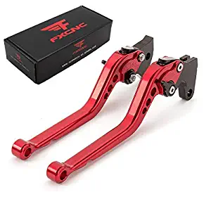 FXCNC Racing Billet Long Adjustable Brake Clutch Levers Set Pair fit for KAWASAKI NINJA 650R ER-6F ER-6N 2009-2016,VERSYS 650cc 0209-2014,NINJA 400R 2011