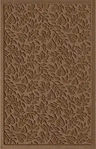 American Floor Mats Waterhog Fall Day Designer Dark Brown 3' x 5' Entrance Floor Mat with Gripper Backing