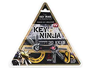 Key Ninja - Organize Up To 30 Keys, Dual LED Lights, Built In Bottle Opener (NOW IMPROVED)(2 units)