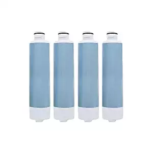 Replacement Water Filter Cartridge for Samsung Refrigerator Models RF23J9011SR / RF26J7500SR/AA (4 Pack)
