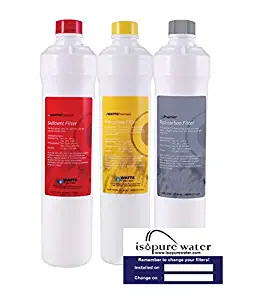Rein Watts Premier Annual 3 Pack Yearly Replacement Filter Set 1R-1Y-1S