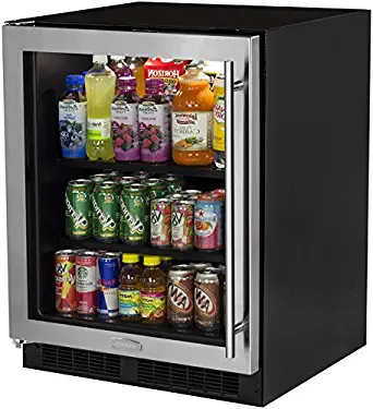 Marvel MA24BCG1LS ADA Beverage Center, Left Hinge with Closed Door Assist, 24-Inch, Stainless Steel