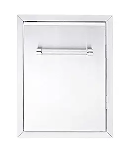 KitchenAid 780-0019 Built-in Grill Cabinet Single Access Door, 18", Stainless