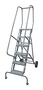 Cotterman 6507R1830A3E20B11C1P6 - Rolling Ladder Steel 100In. H. Gray