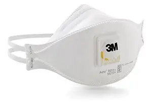 3M Aura Particulate Respirator w/Cool Flow Valve - (1 Case - 10 Masks)