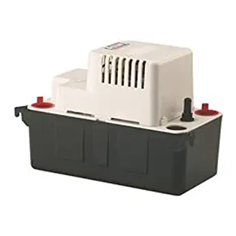 Little Giant Ladder 554405 Automatic Condensate Removal Pump with 6' Cord, 1/50 hp, 1.0 Amp, 65 GPH, 4.8 lb. (Safety Switch Included), 1" x 1" x 1"