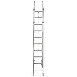 Rhino 48 ft Aluminum Industrial Extension Ladder with 250 lb. Load Capacity