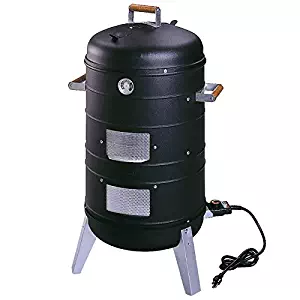 Southern Country Smokers 2 in 1 Electric Water Smoker that converts into a Lock 'N Go Grill