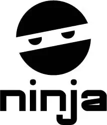 KCD Ninja Vinyl Decal Sticker|Cars Trucks Vans Walls Laptops Cups|Black|5.5 in|KCD847