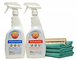 303 Aerospace Protectant & Cleaner Combo - Clean & Protect Vinyl, Rubber & Leather