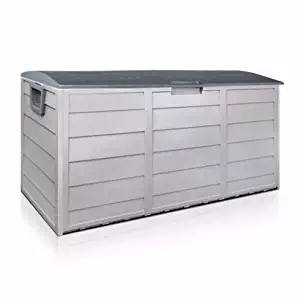 Outdoor Patio Deck Box All Weather Large Storage Cabinet Container Organizer