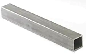 Forney 49529 16 Gauge Square Tubing in A36 Mild Carbon Steel Alloy, 1-1/4" x 3'
