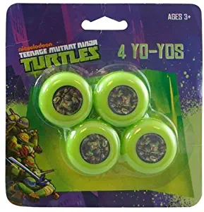 Teenage Mutant Ninja Turtles 4pk Mini Yo Yo