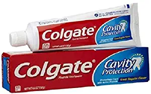 Colgate Cavity Protection Toothpaste with Fluoride - 4 Ounce (Pack of 6)