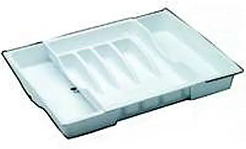 Rubbermaid 2974RDWHT Adjustable Cutlery Tray & Drawer Organizer