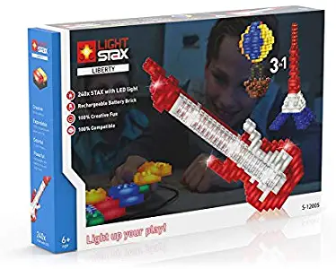 Light Stax System Liberty 3-in-1 Illuminated Building Block Set