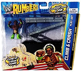 WWE Rumblers Ladder Crash Playset and Figure