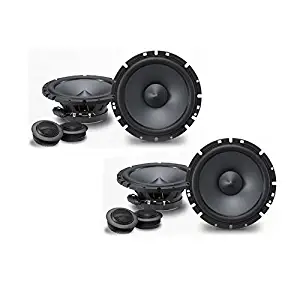 Alpine SPS-610C 6-1/2 Component 2-Way Speaker System Bundle