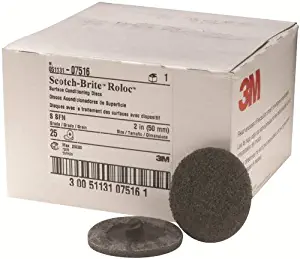 3M Scotch-Brite Roloc Surface Conditioning Disc, TR 07516, 2 in x NH S SFN, 25 per Carton
