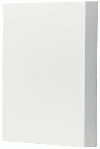 Broan-NuTone LA39WH Doorbell Kit, Decorative Wired Two-Note Door Chime for Home, 2.13" x 7.5" x 10.5", White