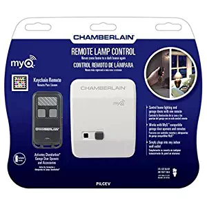 Chamberlain PILCEV MyQ Remote Lamp Control, Control Home Lighting with Included Remote or MyQ Technology (Sold Separately)