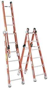 Werner, 7808, Combination Ladder, 8 Ft, Iaa, Fiberglass